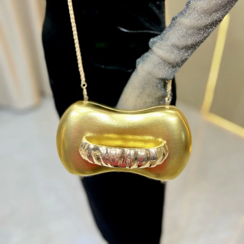 

New Light Luxury Clutch Bag Fashionable Wedding Bridal Purse Women's Chain Crossboby Shoulder Bag Wrist Style Handbags