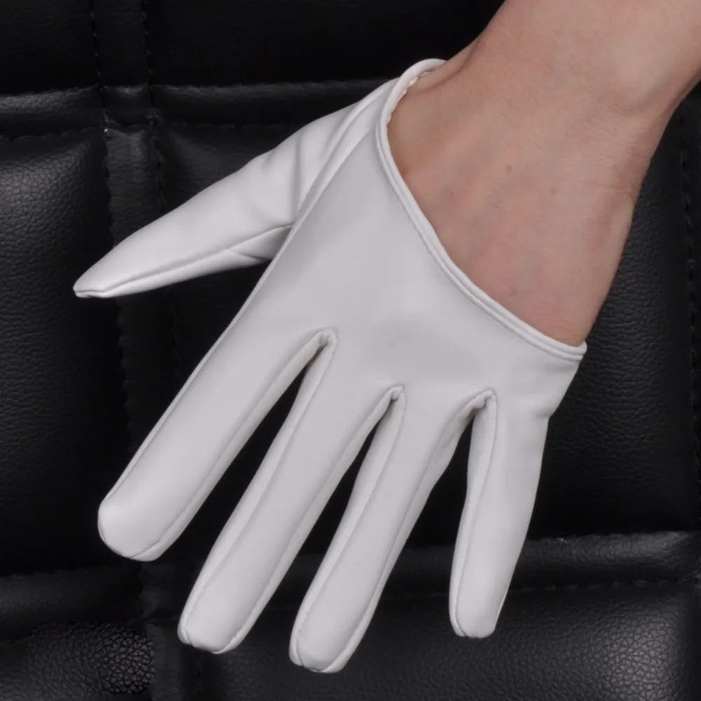 

New Party Dress Gloves Sexy Half Palm Performance Gloves Nightclub Clothing Accessories Full Finger Gloves Lady