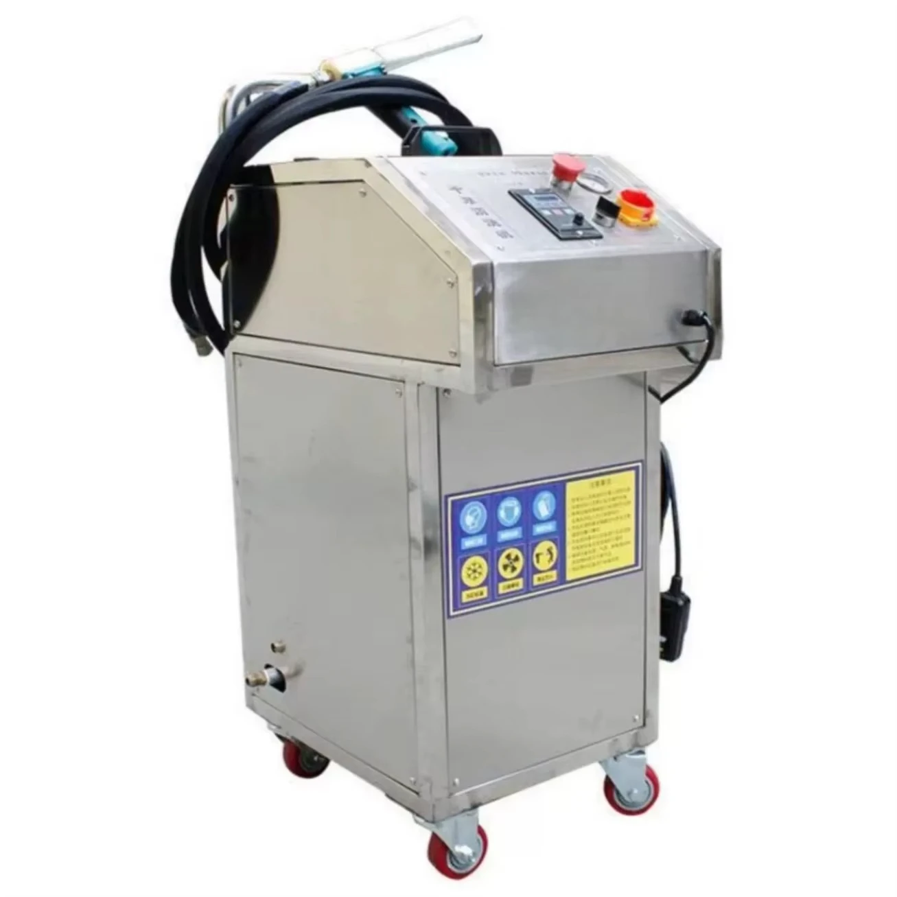 Professional Grade Portable Dry Ice Blasting System for Auto Detailing Carbon Cleaning Rust Stripping
