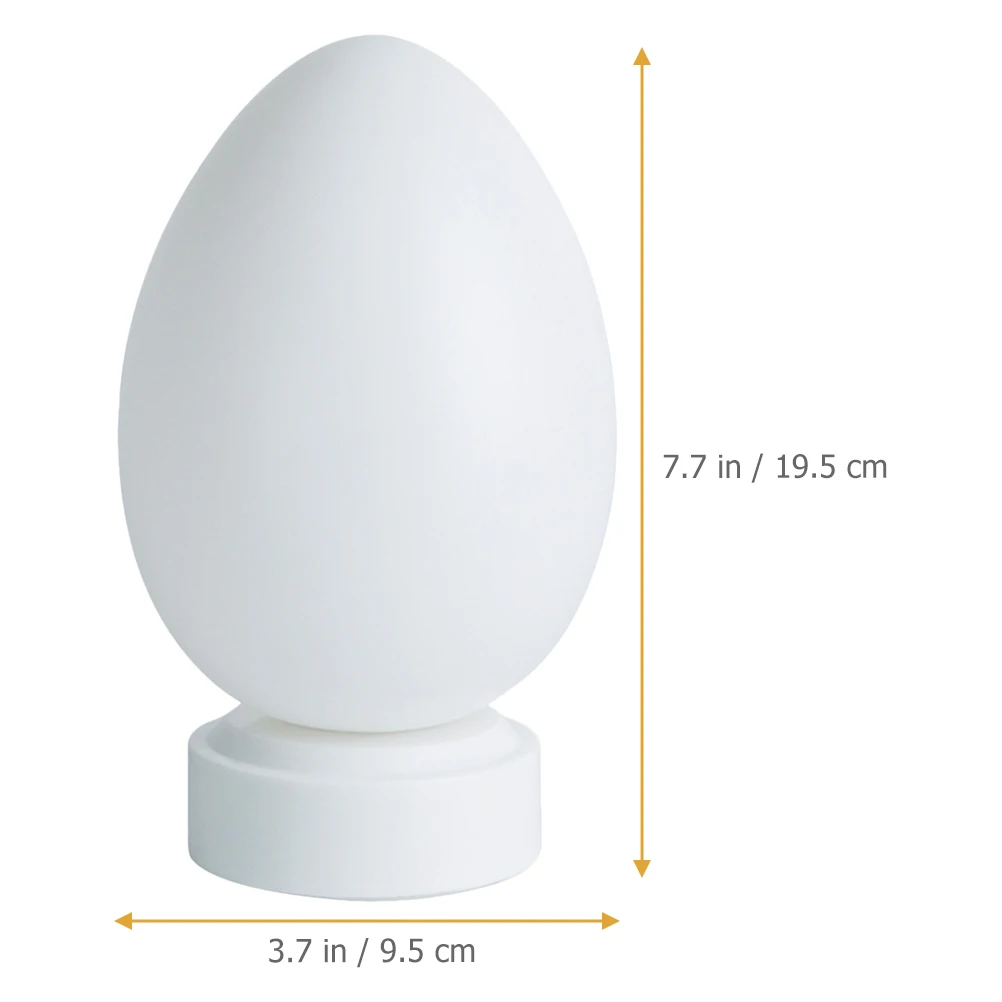 

Easter Gift Warm White Light Desk Lamp Plastic Egg Shape Night Light Bedroom Table Decor Car Bedside Lamp Easter Party
