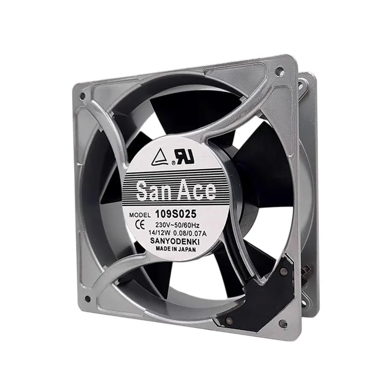 NEW ORIGINAL 109S025 AC 230V 14/12W 12038 120*120*38mm 12cm COOLING FAN RADIATOR