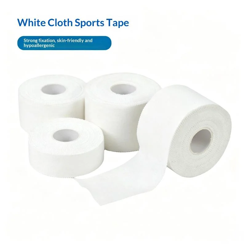 2.5/3.8/5cm Wide Ankle Stretching Elastic Sports Bandage Cotton Waterproof Easy To Tear Leaves No Residue 10 Meters Long