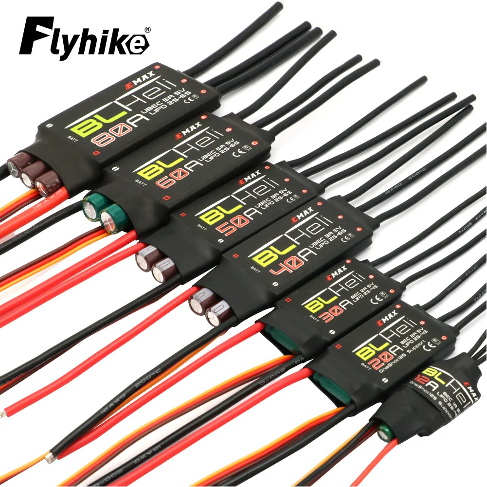 EMAX BLHeli 80A 60A 50A 40A 30A 20A 12A ESC do RC Multirotor samolotu FPV wyścigowy dron QAV250 QAV210