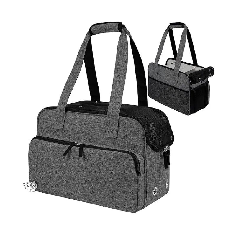 

Pet Shoulder Small Dog Handbag Pet Bag with Pocket Portable Puppy Cat Travel Handbag