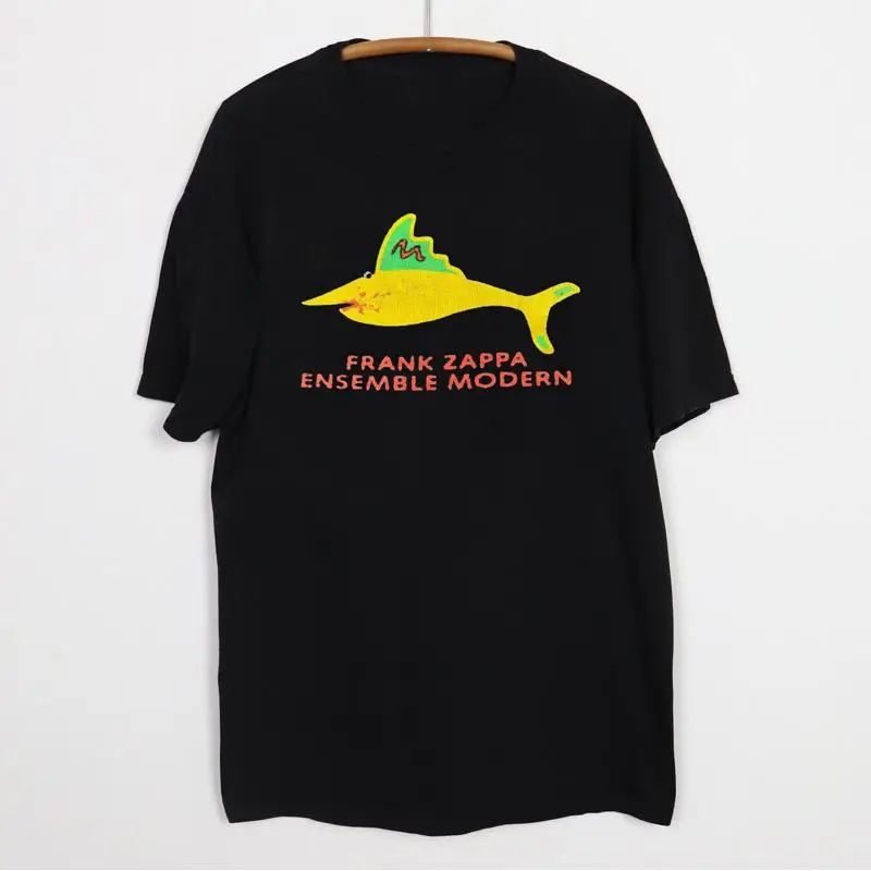 Camiseta de Frank Zappa Ensemble Modern For Fan, color negro, talla S a 5XL, AG1017, 1992