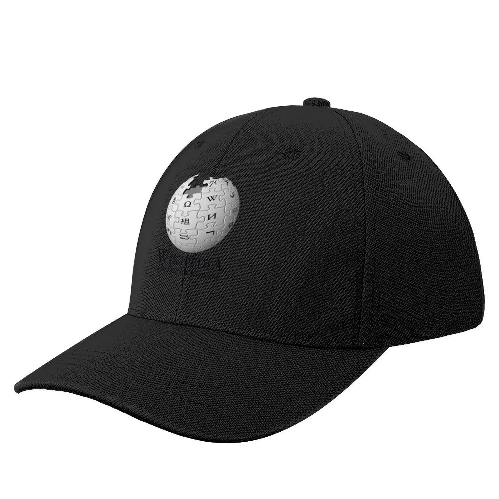 

Wikipedia logo t-shirt Classic Baseball Cap cute black Kids Hat Women Men's