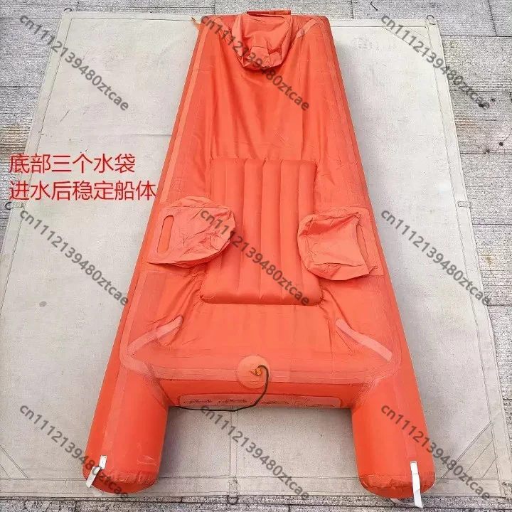 Single‑Person Inflatable Water Play Kayak Drift Boat With Hand Air Pump Outdoor Entertainment Display Prop