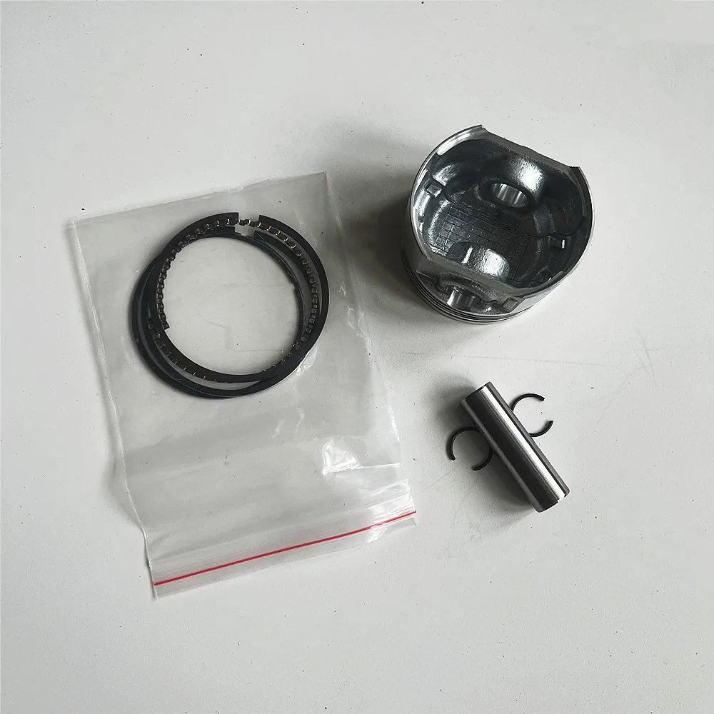 EX13 Piston Ring Kit 58mm for Subaru Robin EX13 EX13D 4.5HP 4 Stroke Engine Motor Water Pump Ring Pin Clip Assembly Replacement