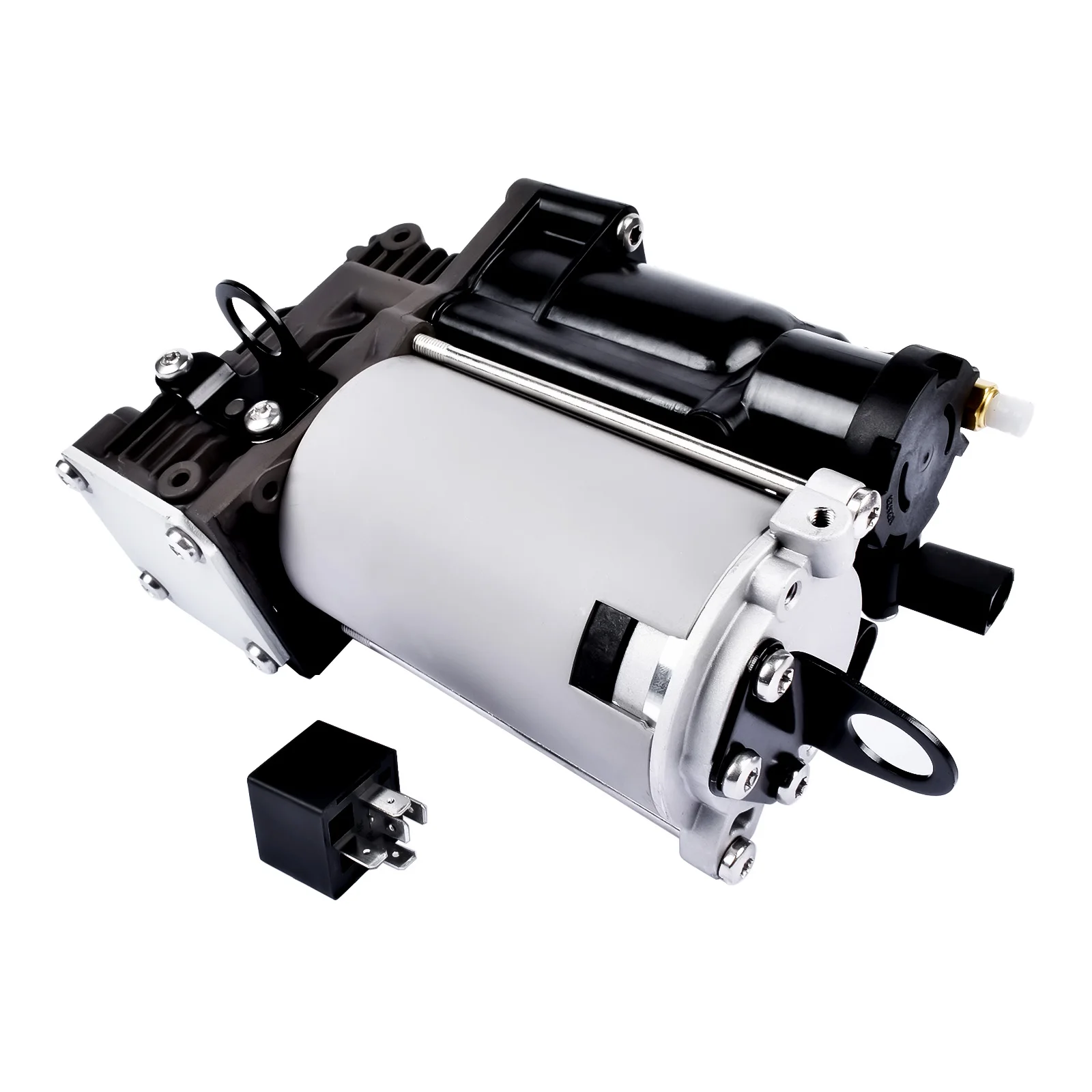 AP02 Air Ride Suspension Compressor Assembly w/ Relay 1643200304 Fit For Mercedes GL450 2006-2012