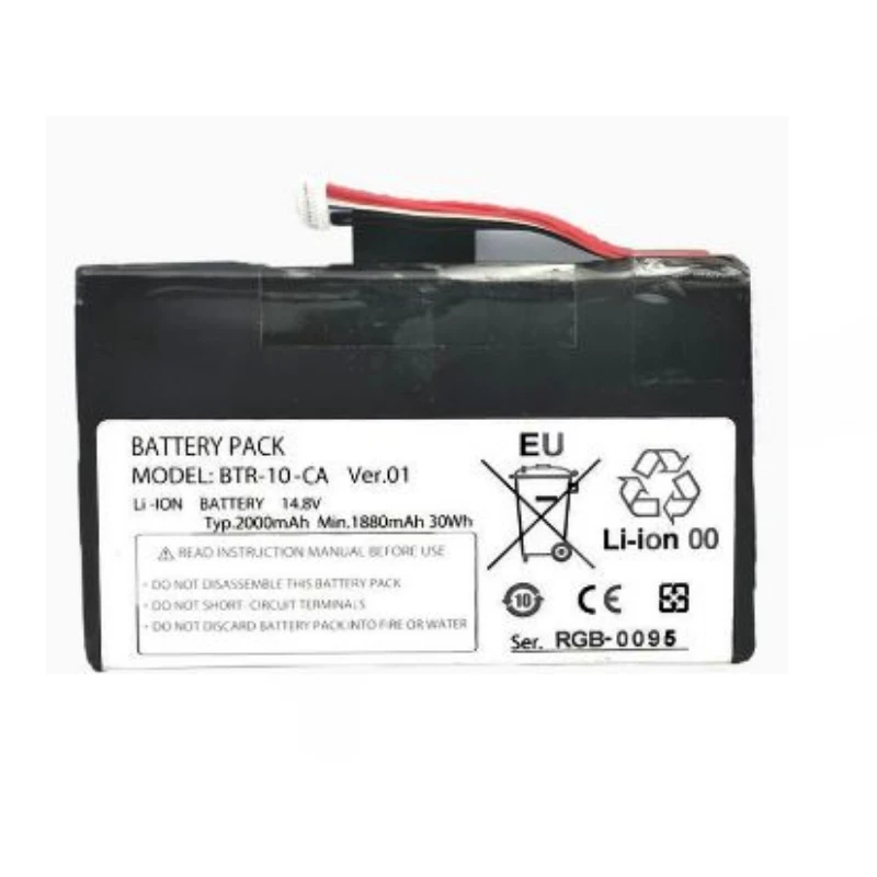 BTR-10 BTR-10-CA High Quality Battery 14.8V 2000mAh for Compex Fujikura 12S Fusion Splice FSM-12S FSM-12R S015527 Brand New