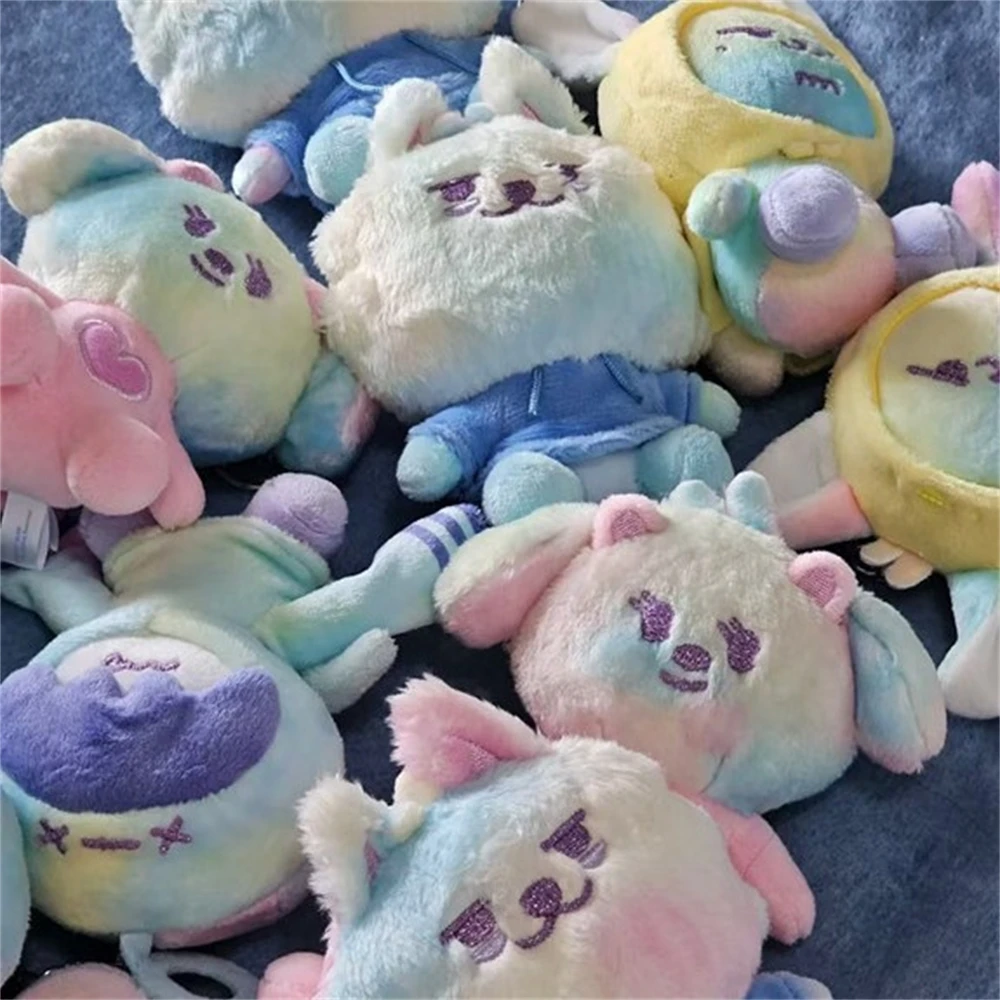 ファン向けぬいぐるみキーホルダー,kpop人形キーホルダー,pulbatu soobin yeonjun beomgyu taehyun hueningkai,10cm