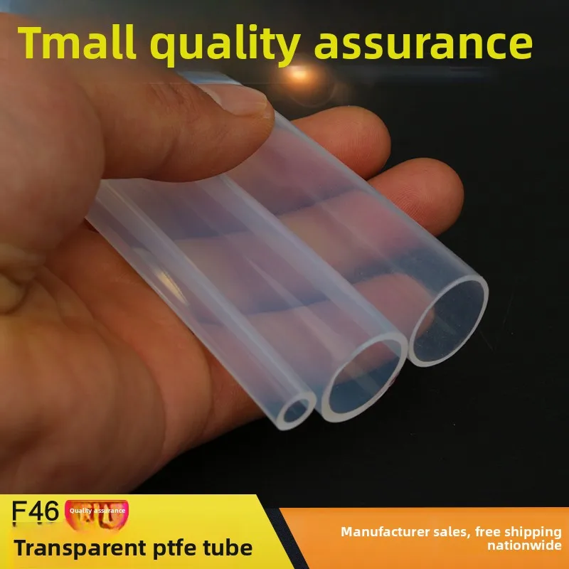 

Transparent PTFE Tube F46 PFA FEP Hose High Temperature Acid Alkali Resistant