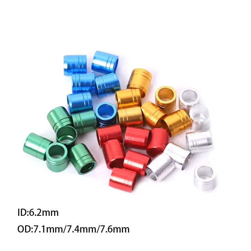 

Archery Explosion-proof Ring Protect Arrow Shafts Collar Fasteners Reinforce ID6.2mm OD7.1/7.4/7.6/7.9mm Shooting Accessories