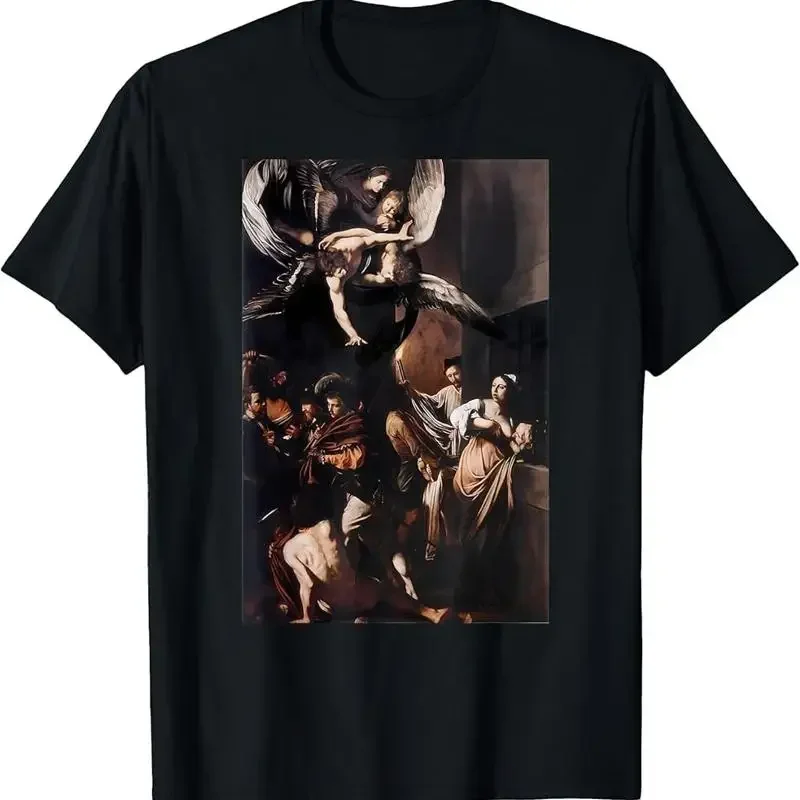 The Seven Works of Mercy by Caravaggio T-Shirt
