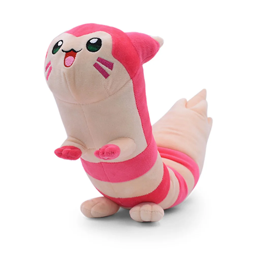 TAKARA TOMY Pokemon LEGENDS Z-A Furret 18 pulgadas juguete de peluche juego de dibujos animados ardilla relleno Animal muñeco de peluche