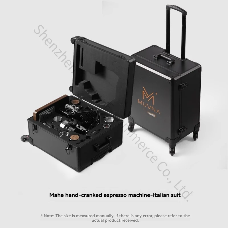 Semi Automatic Espresso Machine 58mm Manual Lever Coffee Maker with Pressure Profiling for Home Barista Professional Use