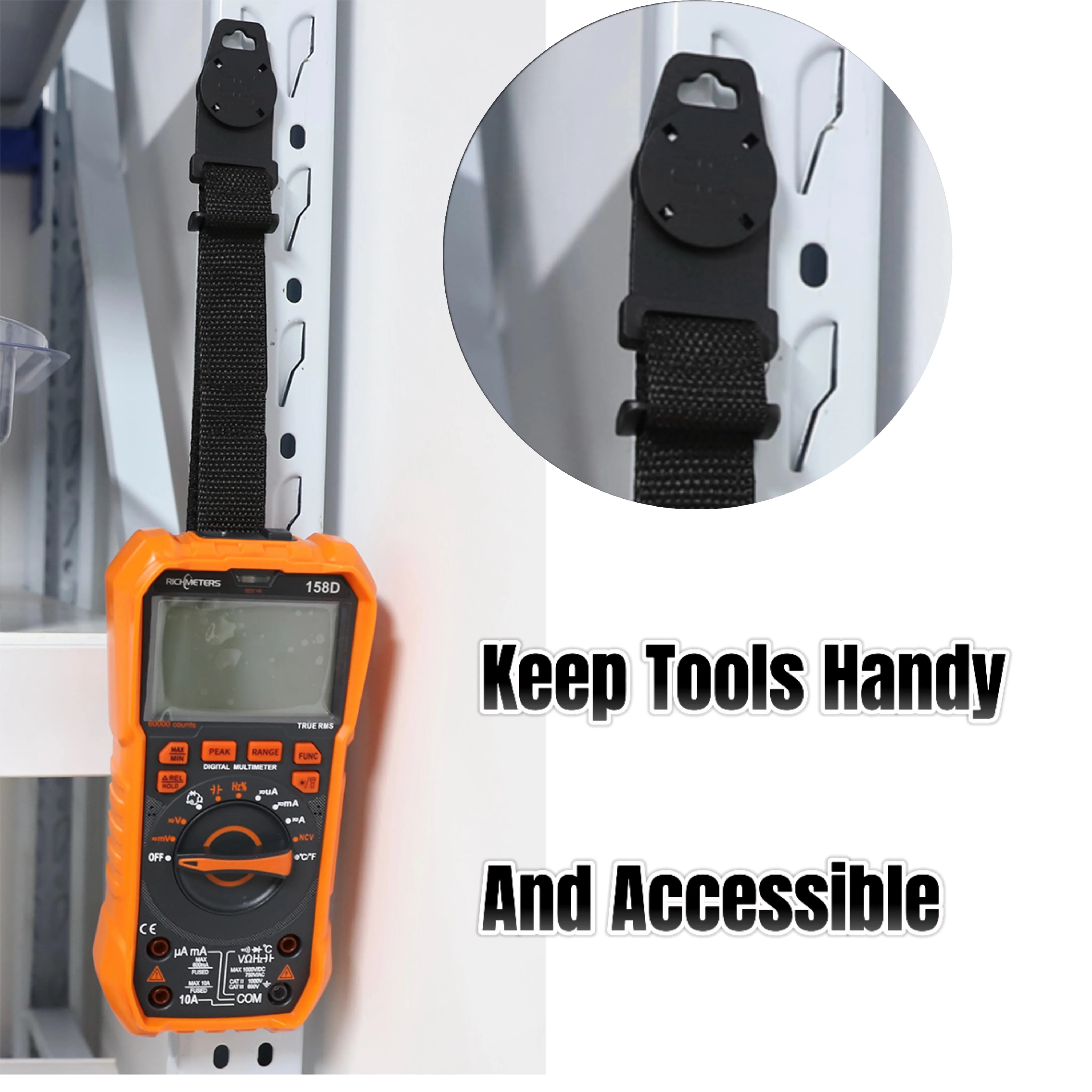 

Digital Multe Magnetic Pendant with Large Suction Strap Can Be Hung - Powerful Neodymium Magnet for Home Security