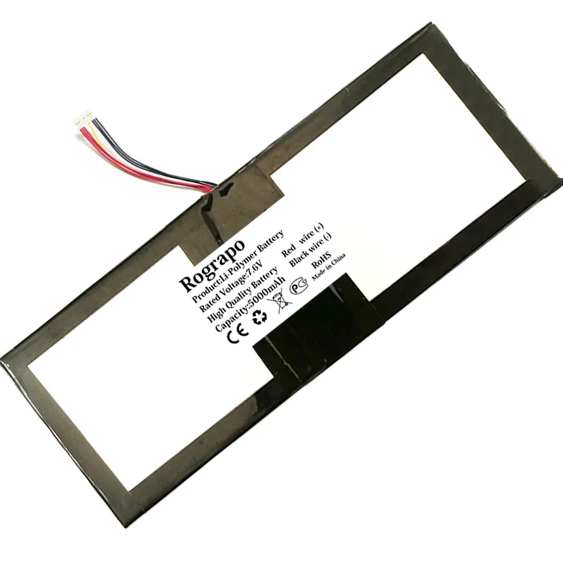 New 7.6V 5000mAh For Irbis NB265 Notebook Laptop Battery 10 PIN 7 Wire Plug Tools