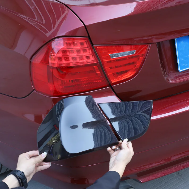 

For BMW 3 Series E90 2009-2012 Car Tail Light Reversing Rear Lamp Shade Brake Indicator Cover Decoration Accessories