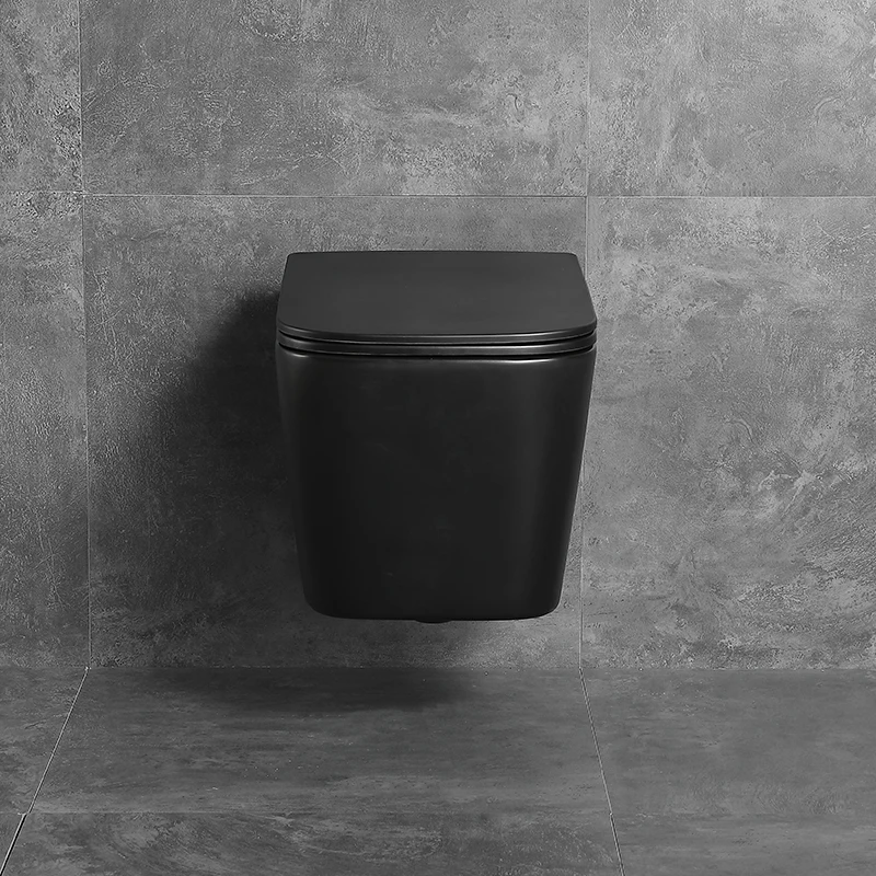 الحمام WC الأدوات الصحية أوروبا تصميم جديد قطعتين السيراميك P على شكل فخ جدار معلقة المرحاض مع الحائط فيت