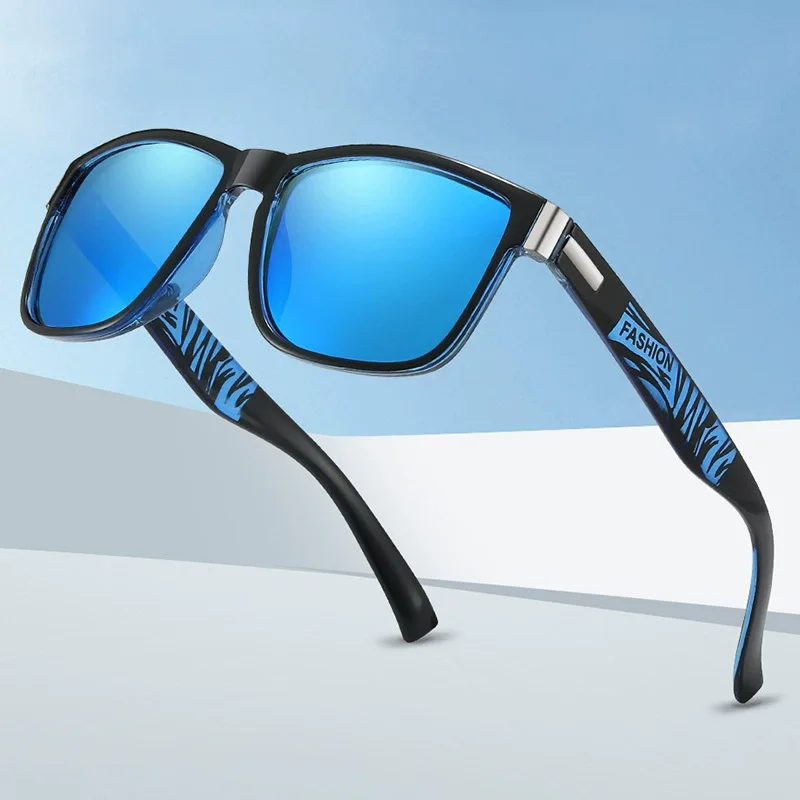 2026 Gafas de sol polarizadas con revestimiento real de nuevo estilo, gafas de sol para deportes y conducción de comercio exterior, gafas de sol de ciclismo AliExpress