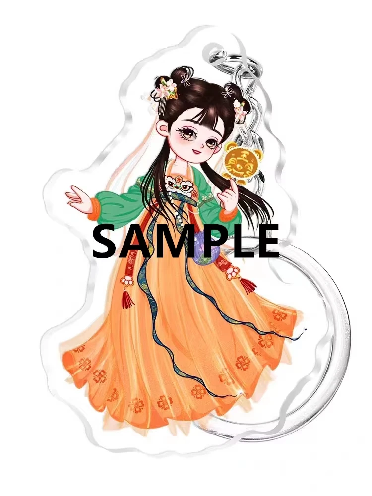 Personalized Custom Acrylic Standee 1 Piece Upload Your Picture Chibi Cartoon Character Pet Portrait Acrylic Stand Home Desk Dec
