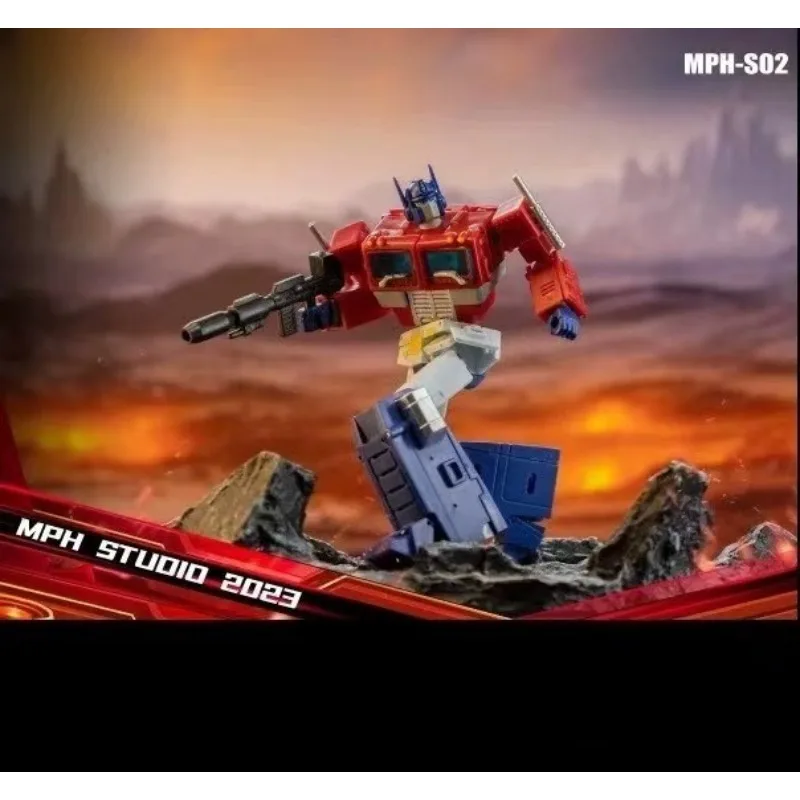 MPH Studio ขนาดเล็ก Transformation ของเล่น MPH Studio MPH-S02 MPH-S02T MPH-S02S MPH-S02W MPHS02 Toxitron Op Commander MINI รูป