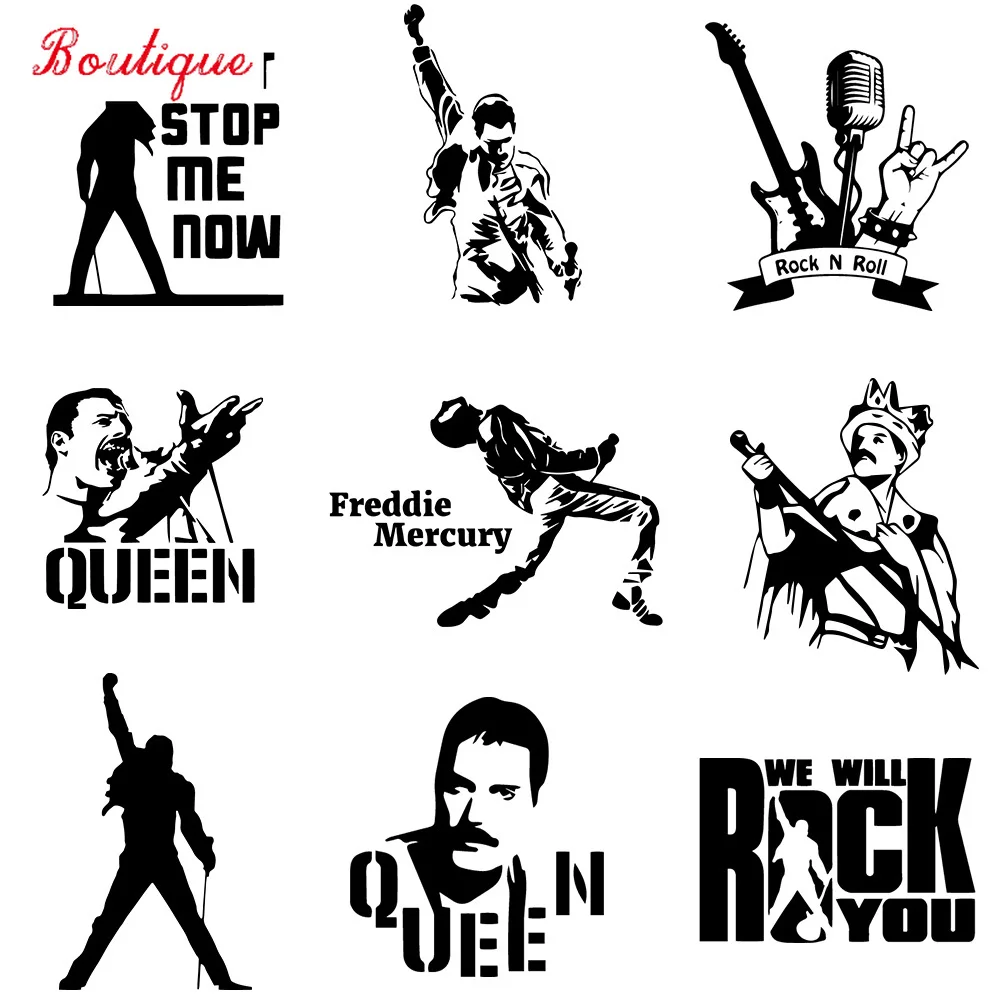 

Модные водонепроницаемые наклейки на автомобиль с защитой от царапин Freddie Mercury queen, крышка для топливного бака, автомобильный Стайлинг, пользовательские аксессуары и наклейки Vin