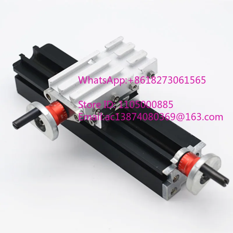 

Mini Machine Tool Accessories Cross Worktable Slide 6-in-1 Combined Machine Parts for Drill Milling Lathe