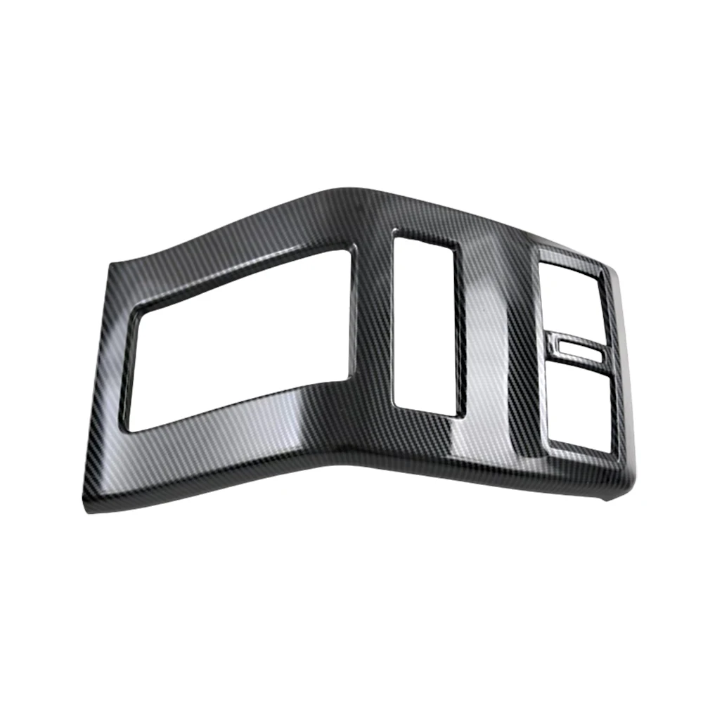 Carbon Fiber Rear Air Outlet Vent Panel Cover for Mitsubishi Outlander 2022-2023 Automotive interior accessories