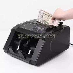 1Pc Money Counter Machine Counterfeit Bill Detector with UV MG IR Detection Automatic Money Detection , contadora de billetes