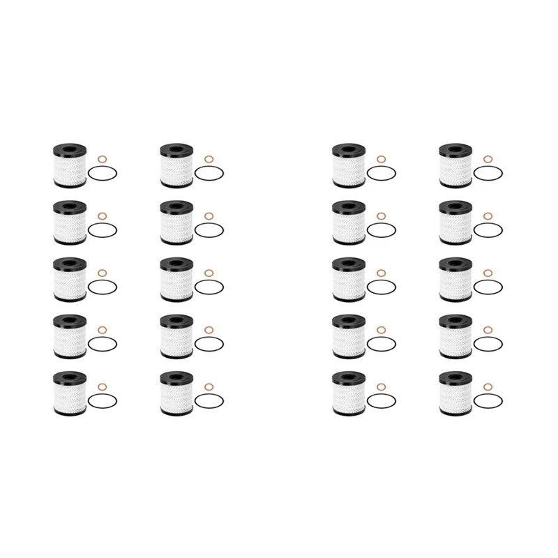 20X Engine Oil Filter With O-Ring For BMW Mini Cooper R55 R56 R57 R58 R59 R60 R61 11427622446
