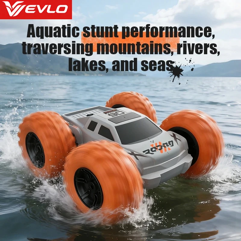 

VEVLO Q242 Amphibious Dual Sided Off Road Stunt Car 4G RC Vehicle Multiplayer Competitive Kids Toy Gift