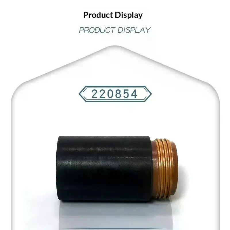 220854 Plasma Retaining Cap For PMX Series Fit For Hypertherm 45XP/65/85/105 Plasma Cutter Consumable Copper Tellurium