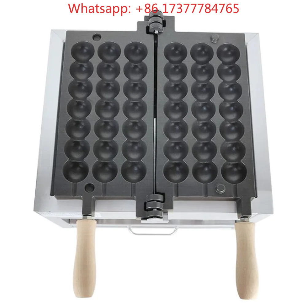 Electric 1500W Waffle Machine 110V/220V Commercial Candied Haws Skewers Hairy Waffle Baker