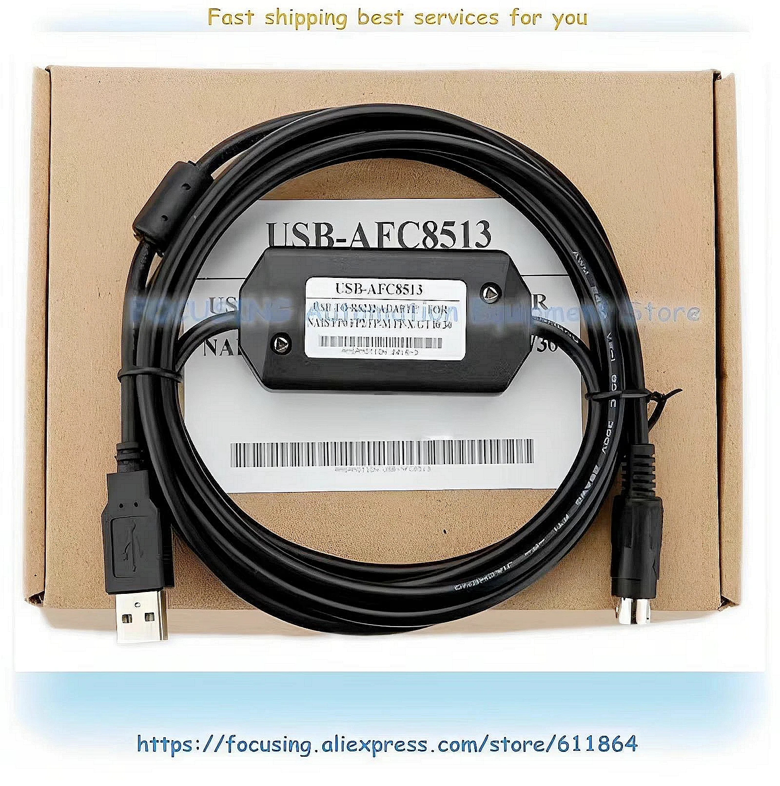 New PLC Programming Cable USB-AFC8513 FP0 GT11 FP2 FP-M Series