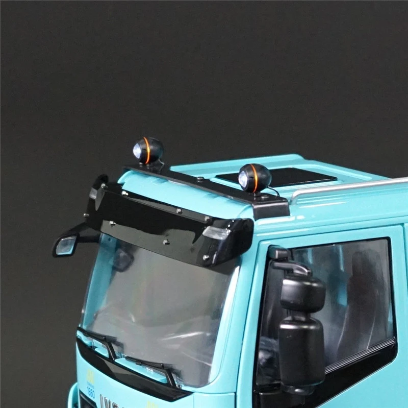 1 paar LED Licht Zoeklicht Spotlight Lamp voor 1/14 Tamiya RC Truck Kipper SCANIA 770 S MAN 1/10 RC Crawler Auto Traxxas DIY