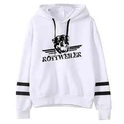 rottweiler hoodies women Kawaii japanese aesthetic 2023 clothes Hooded Shirt female streetwear Pullover