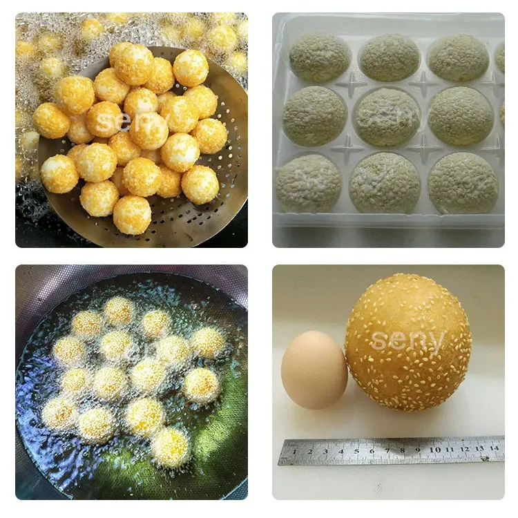 2023 Automatic Protein Balls Making Encrusting Machine for Sale