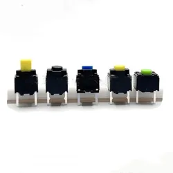 10Pcs 6*6*5.7/6/7.3mm Mouse Switch Momentary Tactile Tact Push Button Mini Micro Switch Middle 2 Pin