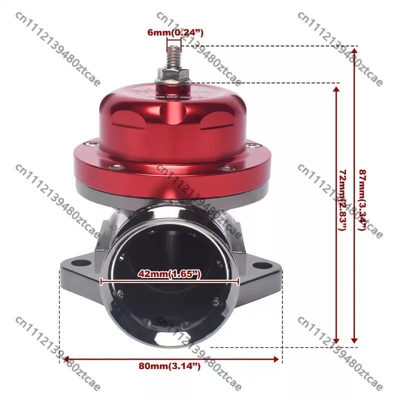 Modified RS Turbocharger Blow Off Valve Kit, Universal BOV Adapter Kit, Turbo Boost Pressure Release Modification Parts
