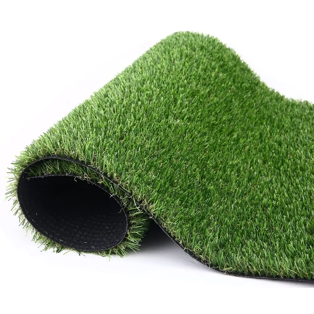 

Grass Turf, 12ft x 18ft 216 ft2 20mm Pile Height Indoor Outdoor Synthetic Realistic Faux Fake Astroturf Rug Carpet Mat for Balc