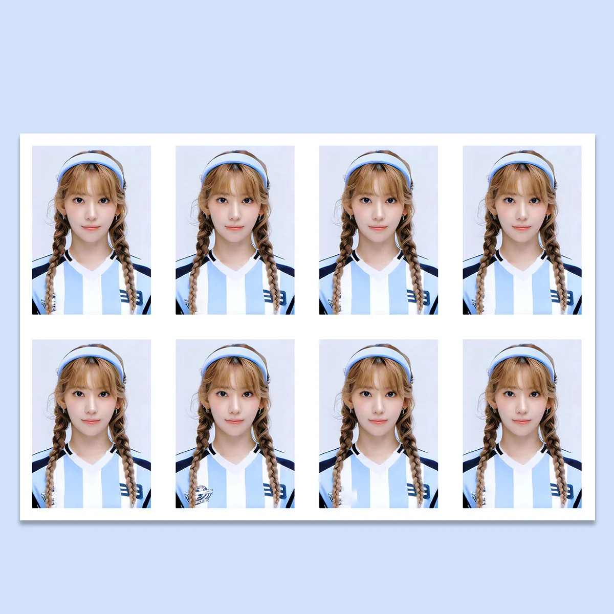 ไอดอลKpop CHAEWON KAZUHAหนึ่งนิ้วID Photoพื้นหลังสีขาวถ่ายภาพรูปการพิมพ์ภาพEUNCHAE YUJINแฟนคอลเลกชันของขวัญ