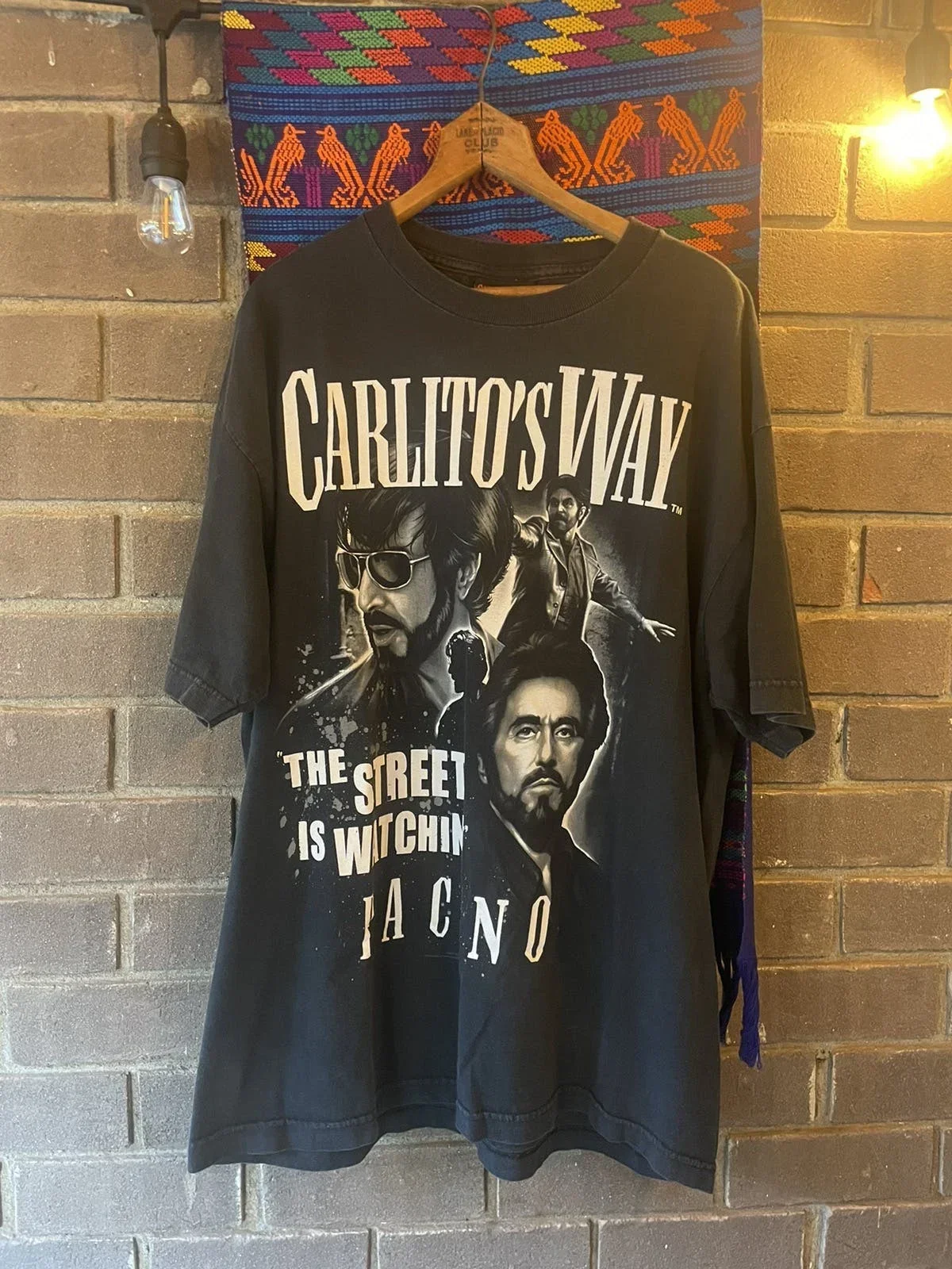 vintage Carlito’s Way Al Pacino t shirt