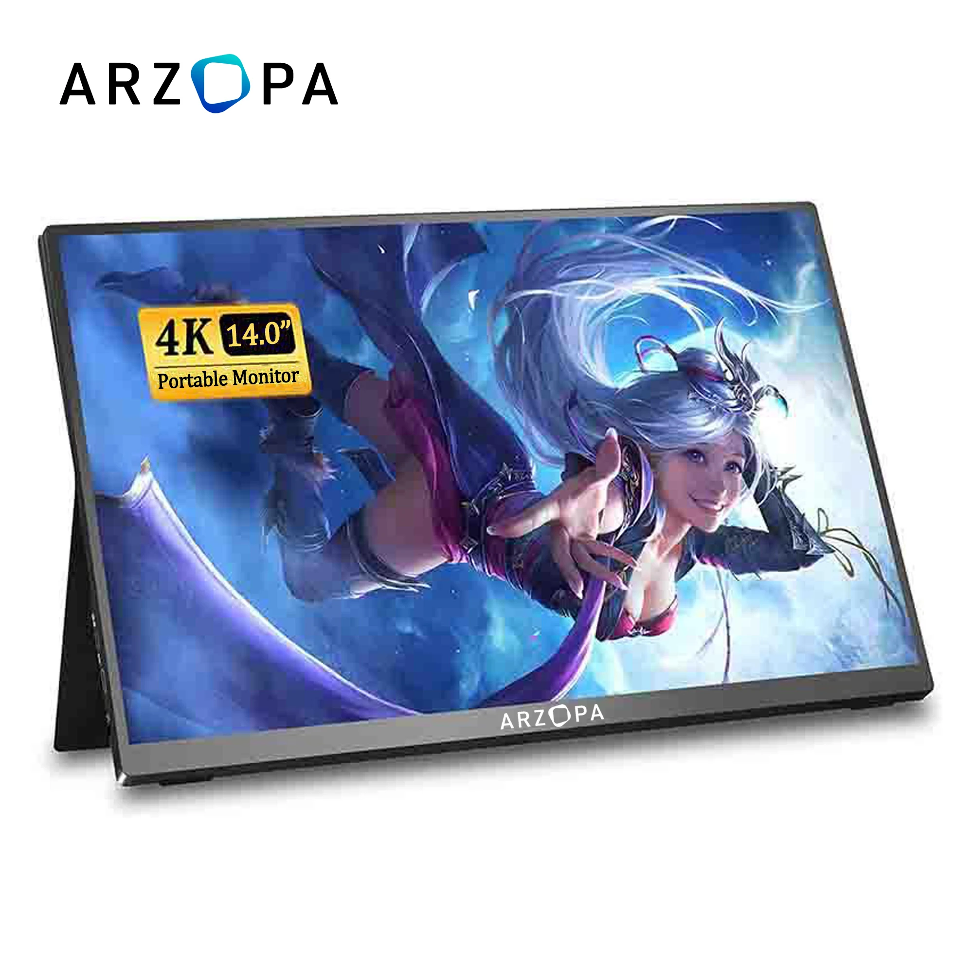 

Arzopa 14.0 Inch Dual Triple Screen Gaming USB 4K External Display Portable for Laptop