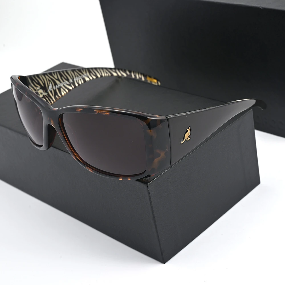 

Vazrobe Tortoise Sunglasses Women Wide Leg Female Sun Glasses Brown Shades Anti Reflection UV400