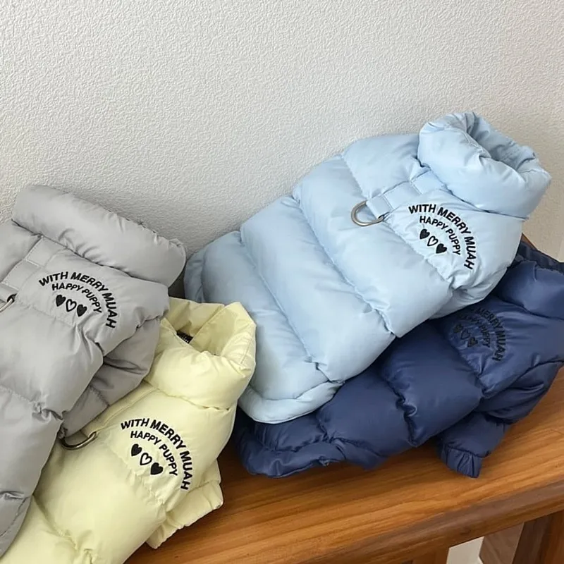 

Waterproof Dog Jacket Light Weight Winter PetClothes Warm Vest Luxury Dog Coat Girls Dog Outfit Poodle Yorkshire Puppy Clothing