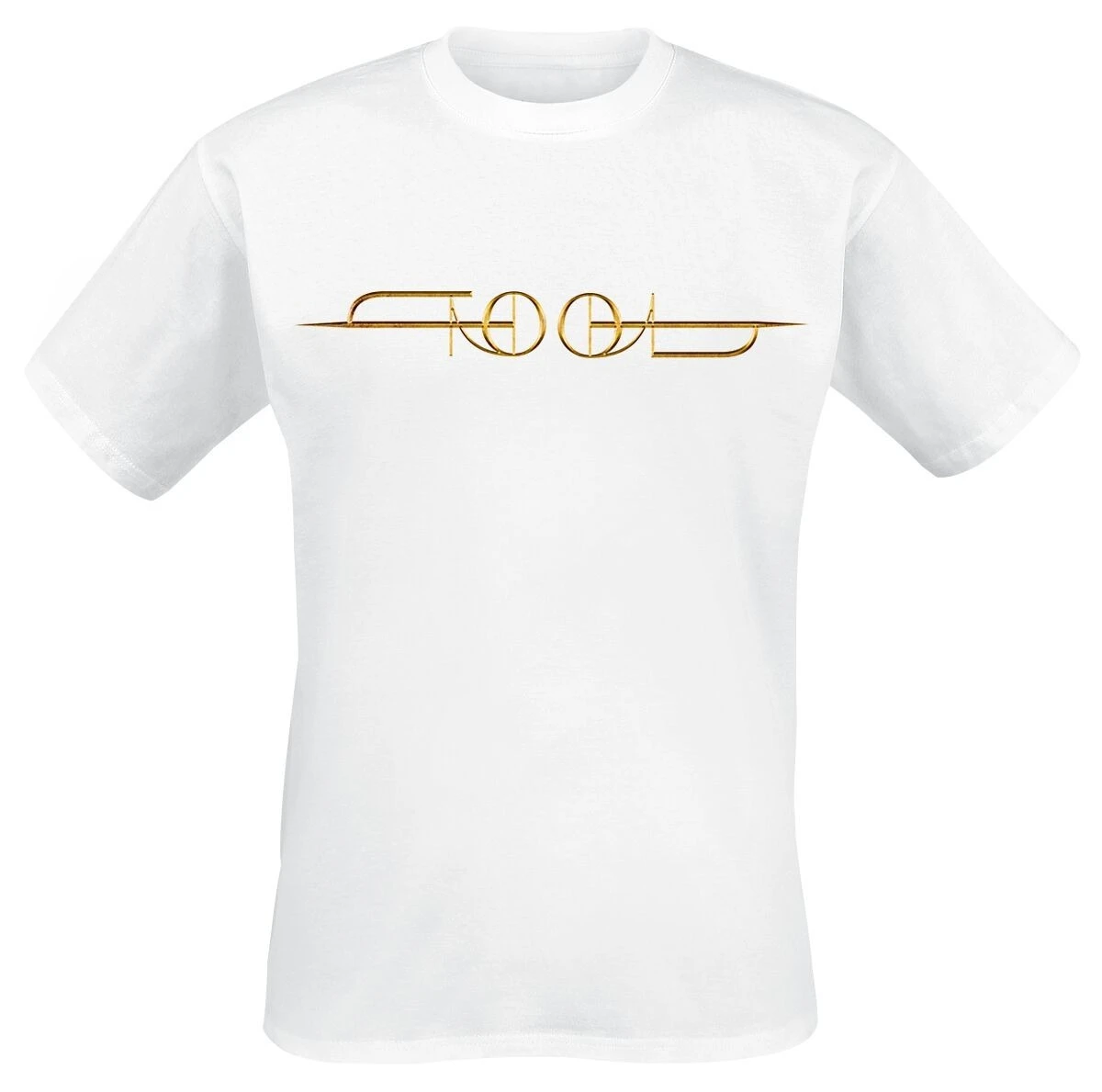 Tool Iconic Alternative Metal Band Logo Print T-Shirt, 100 % Baumwolle, Unisex, kurzärmelig, klassisches Rockband-Grafik-T-Shirt