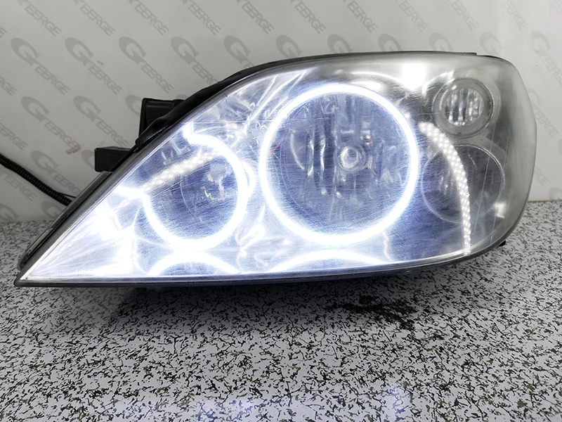 Per NISSAN PRIMERA P12 2002-2008 Eccellente COB Ultra Luminoso Led Angel Eyes Kit Halo Anelli Luce diurna