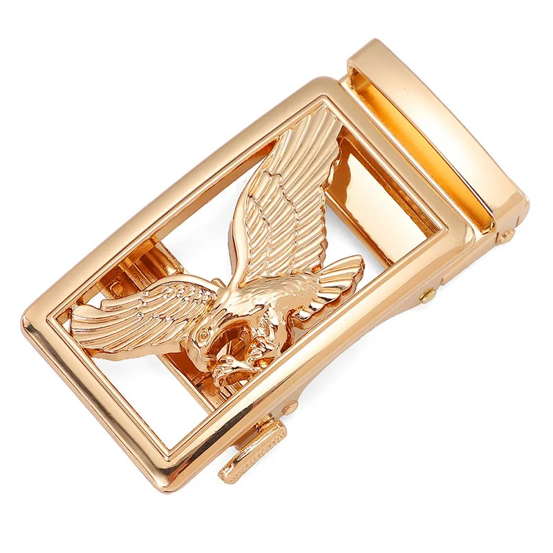 Cintura con fibbia automatica in lega di lusso da uomo - Fibbia per cintura alla moda larga 3,5 cm per jeans e abiti, accessori per cinture eleganti premium